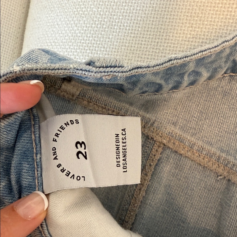 Lovers + Friends Light Blue Mini Skirt - Picture 5 of 6